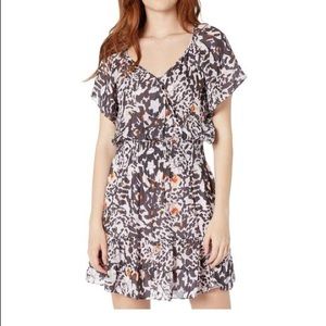 Parker Augustine Animal Print Mini Dress